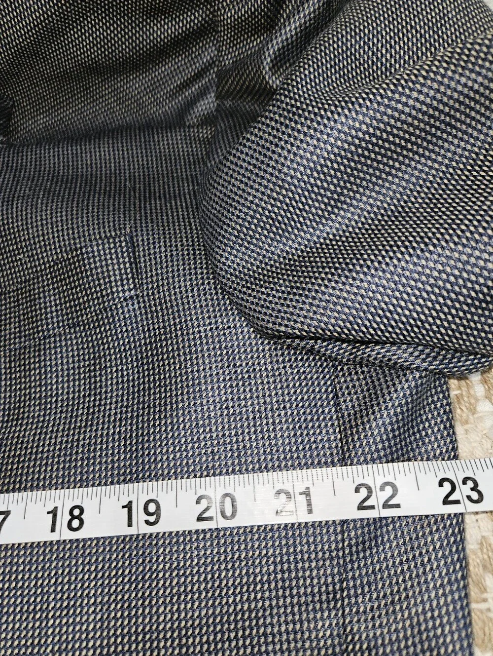 RALPH Ralph Lauren Classic Gray Men's Blazer Silk Wool Jacket Business 90s RRL